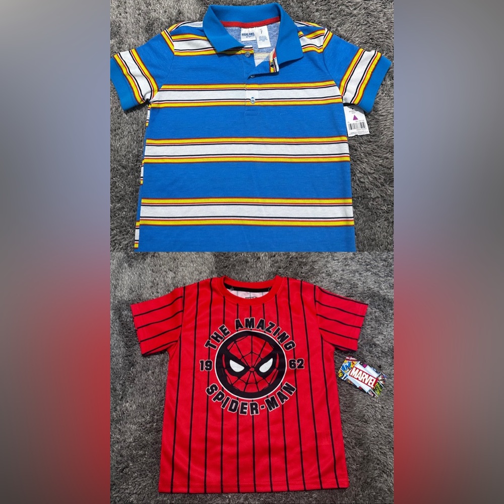 🔥2 for 1🔥 Sale- Two NWT Boys’ Shirts, One Incredible Deal!